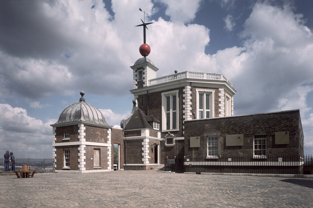 Altes Königliches Observatorium, Greenwich, 1675 von Christopher Wren