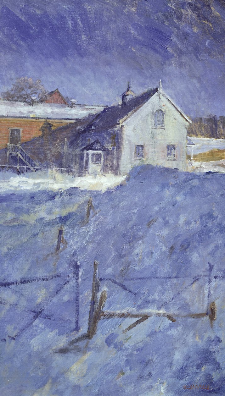 Winter in der Silberhütte von Christopher Glanville