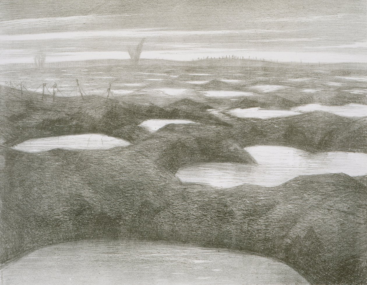 Nach einem Angriff, 1918 von Christopher Richard Wynne Nevinson