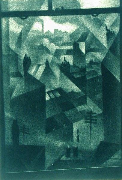 Aus einem Bürofenster von Christopher Richard Wynne Nevinson