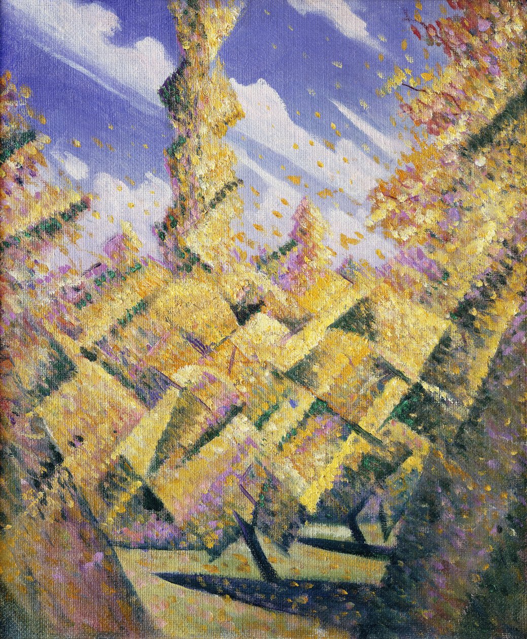 Die vier Jahreszeiten: Herbst von Christopher Richard Wynne Nevinson