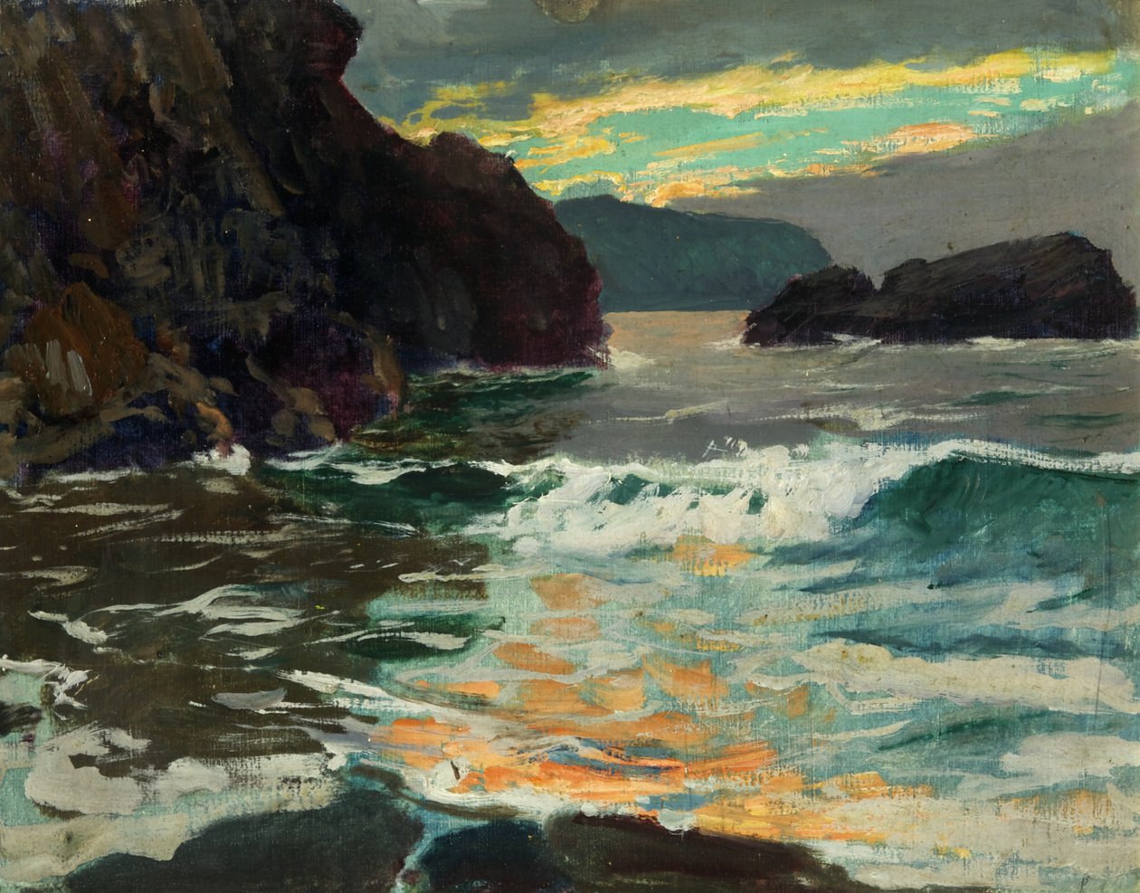 Abend, Cardigan Bay von Christopher Williams