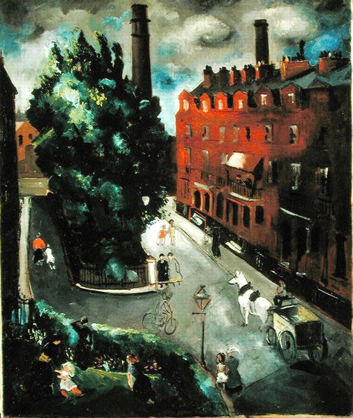 Ein Platz in Chelsea von Christopher Wood