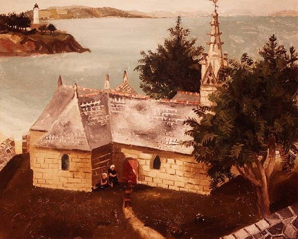 Kirche in La Tremouille, Trebout von Christopher Wood