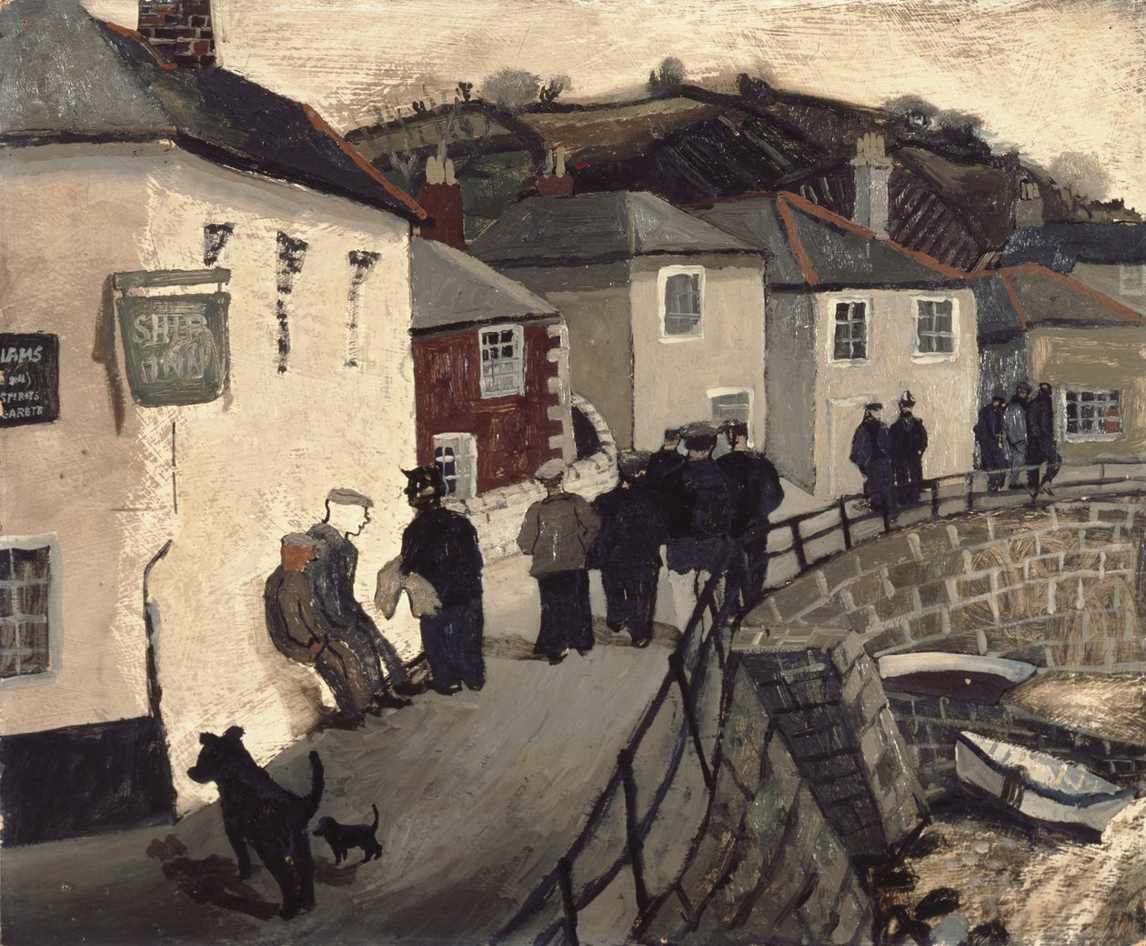 Ship Inn, Mousehole von Christopher Wood