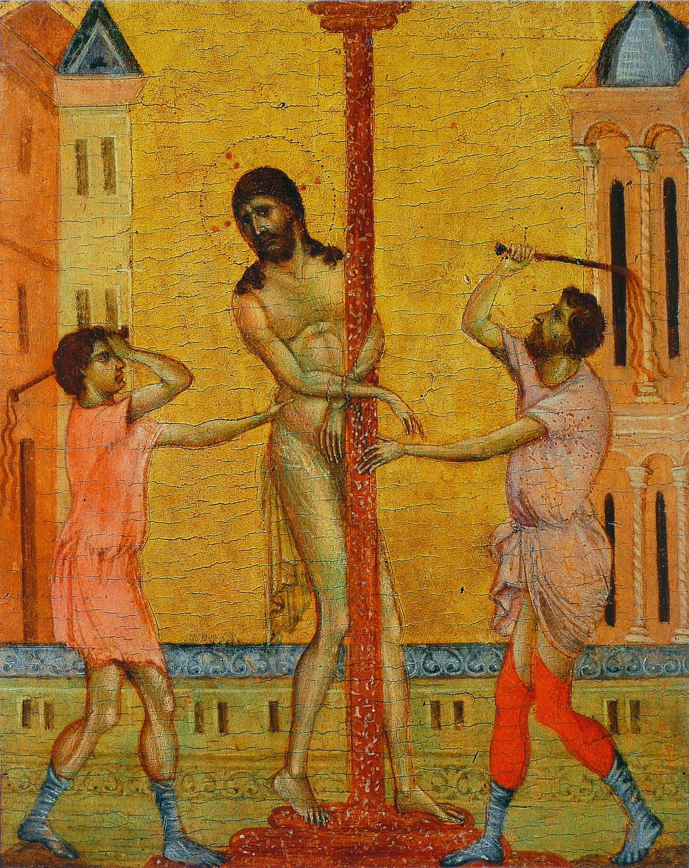 Die Geißelung Christi von Cimabue