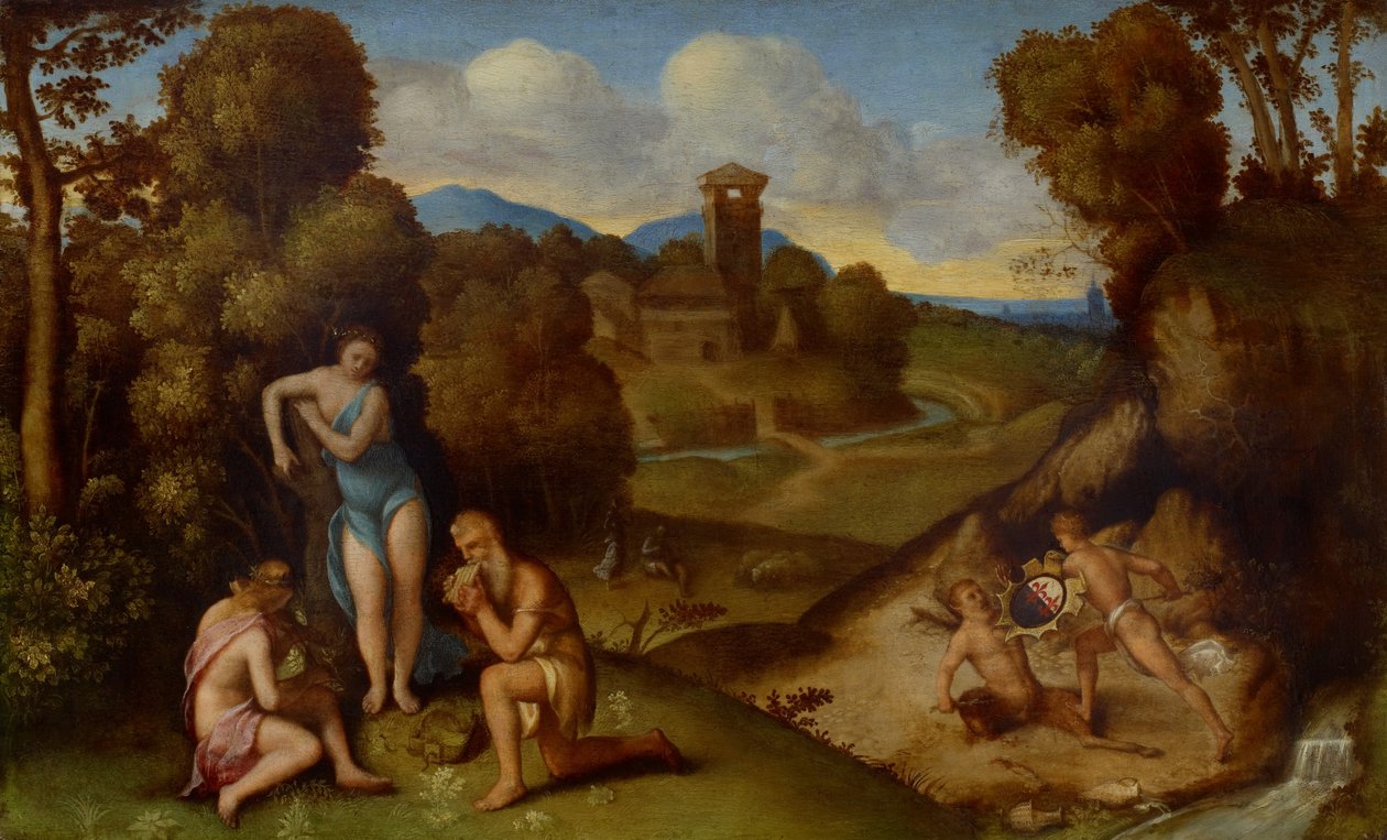 Allegorie von circle of Giorgione