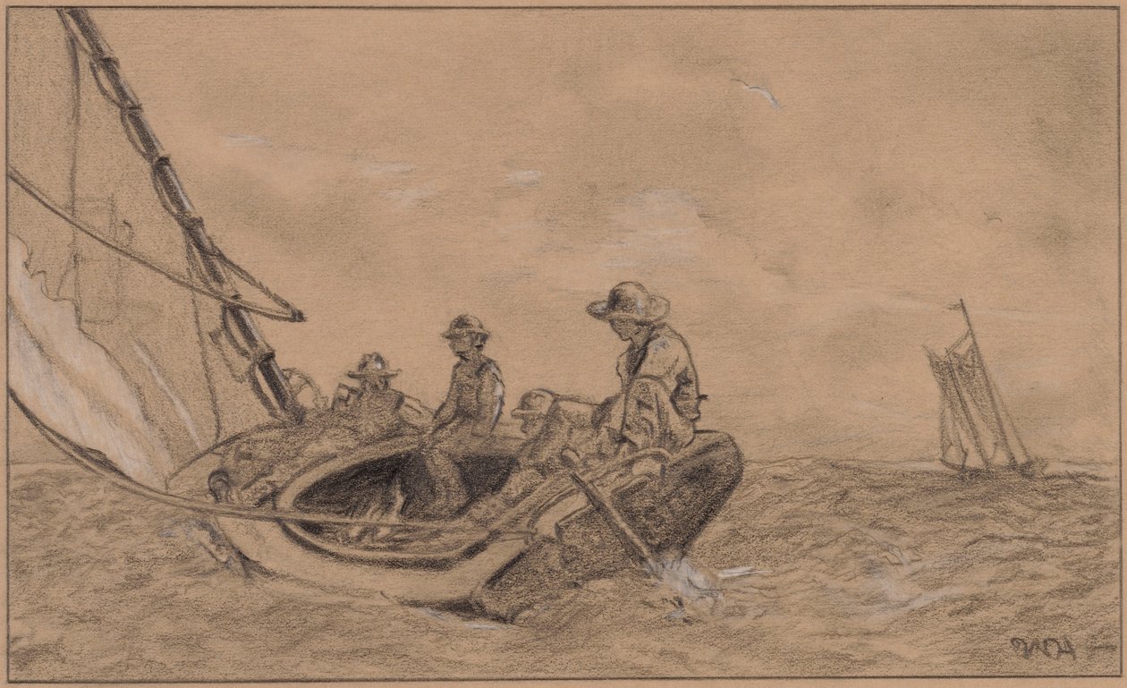 Frischer Wind von Circle of Winslow Homer