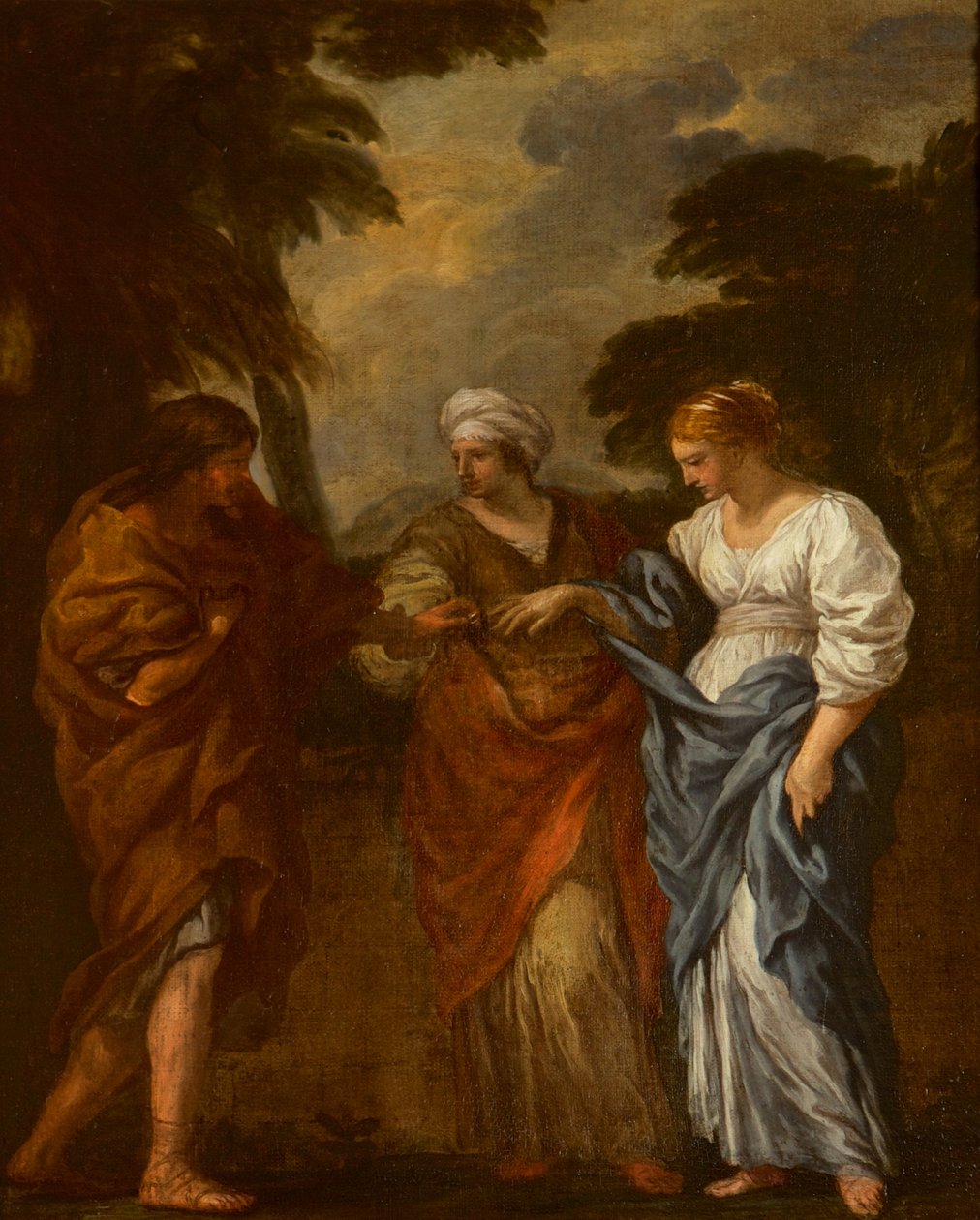 Die Hochzeit von Ruth und Boaz von Ciro Ferri