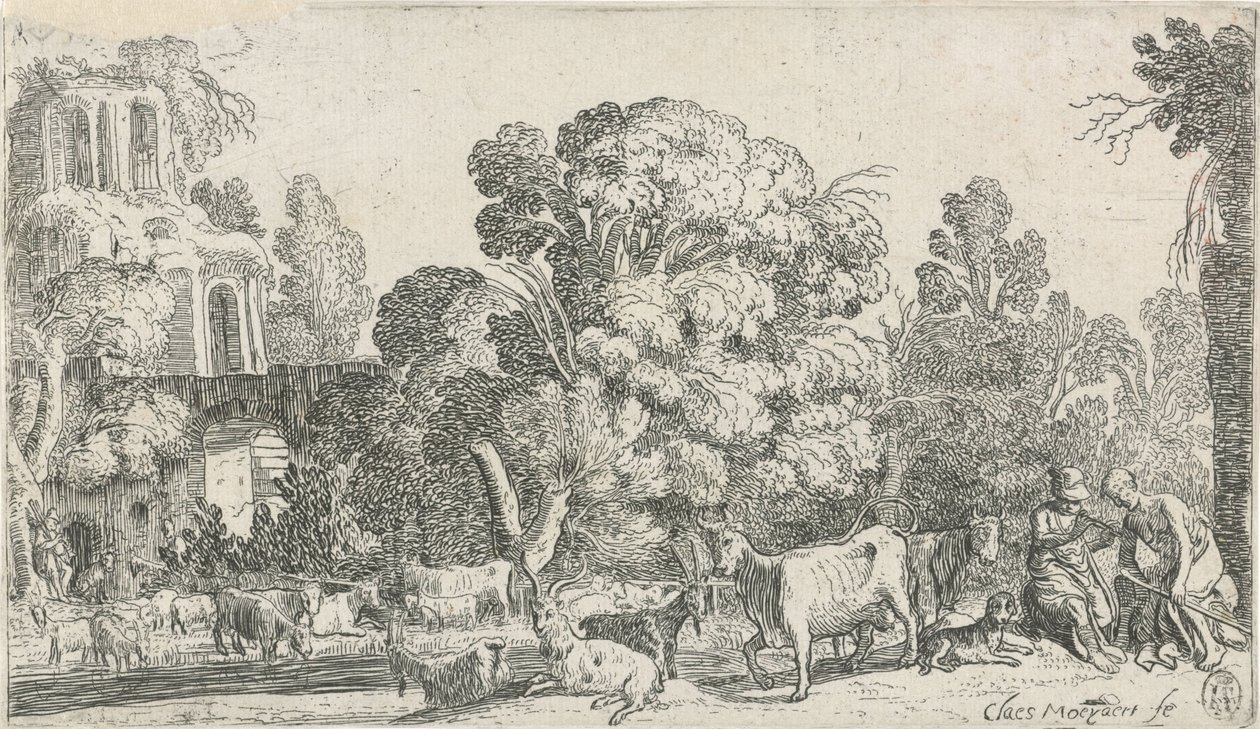Merkur und Argus von Claes Moeyaert