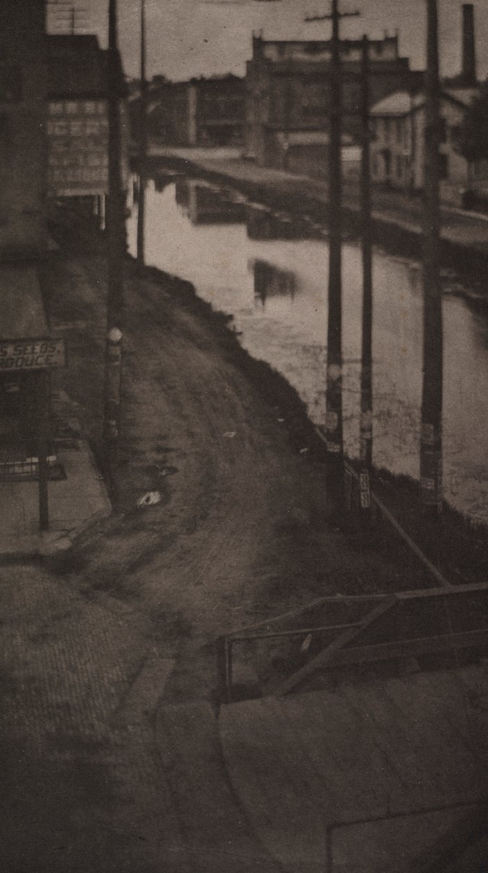 Telegrafenmasten, 1898 von Clarence H. White