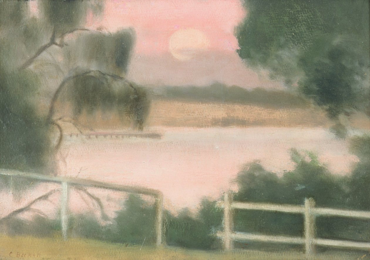 Keefers Landungssteg, ca. 1925 von Clarice Beckett