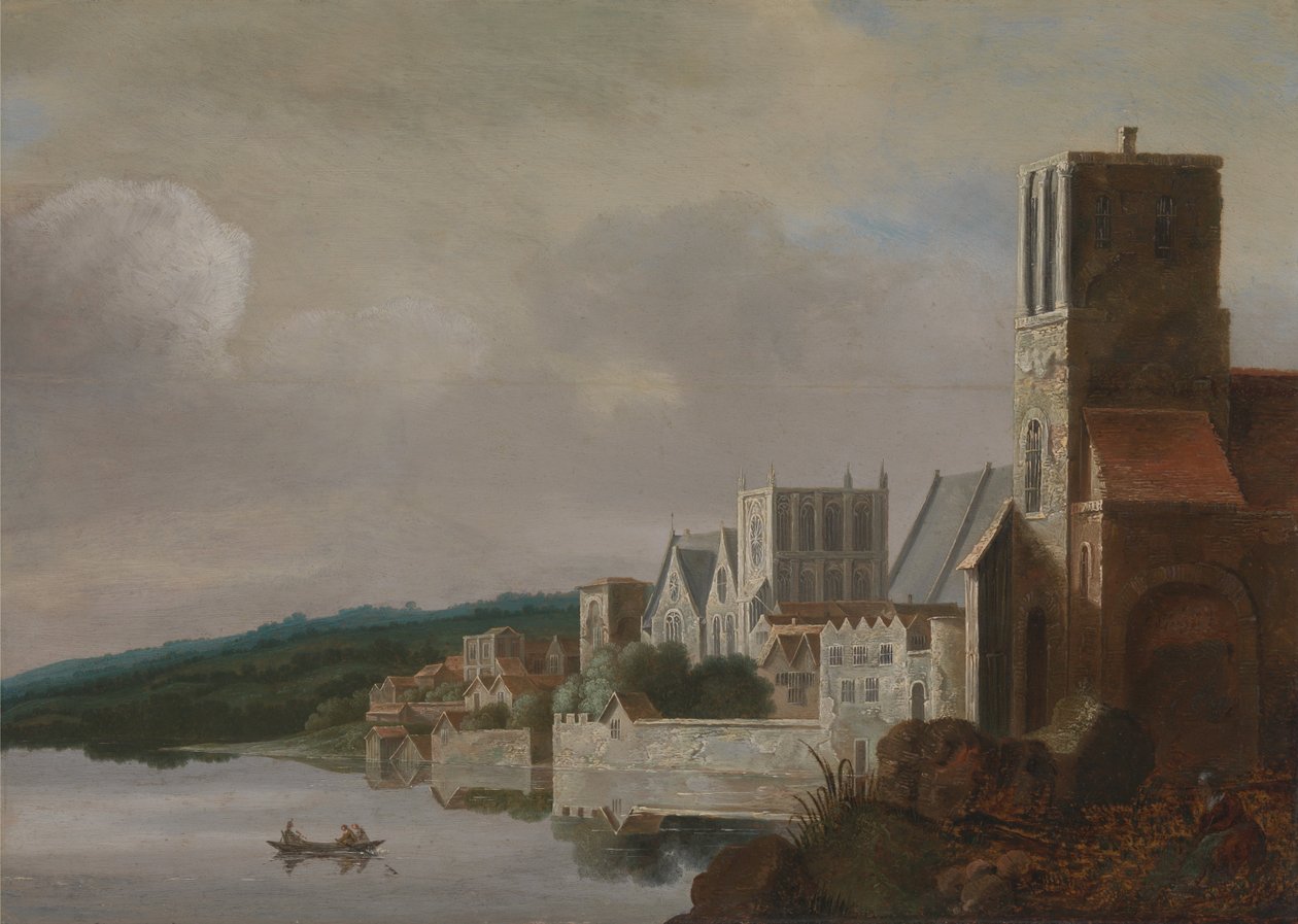 Die Themse bei Westminster von Claude de Jongh