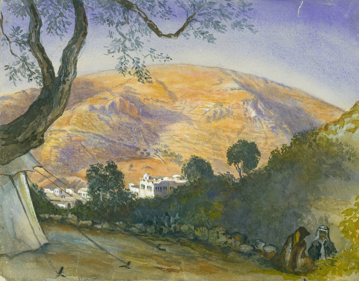 Nahöstliche Landschaft von Claude Conder