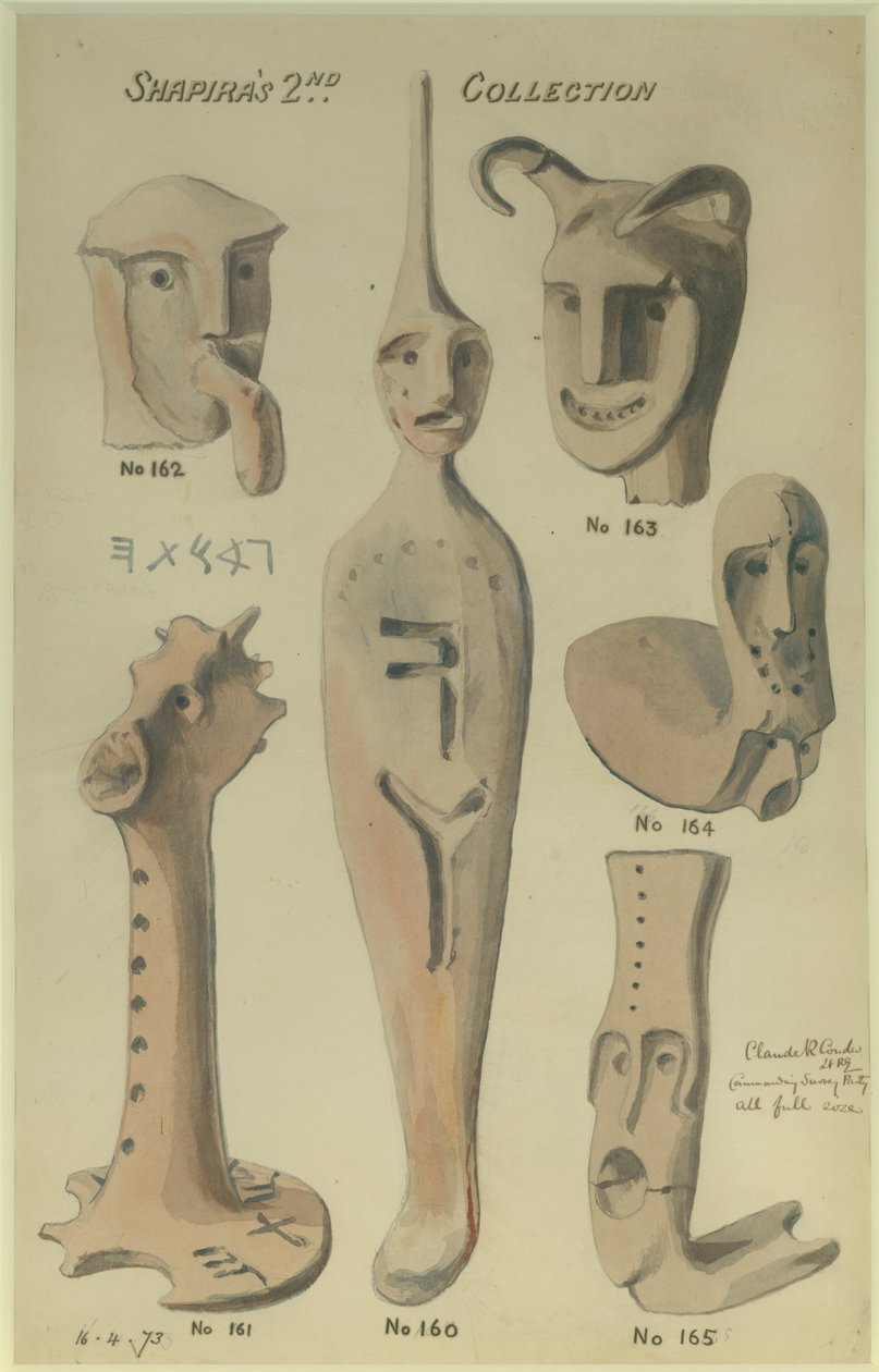Shapiras 2. Sammlung, 1873 von Claude Conder