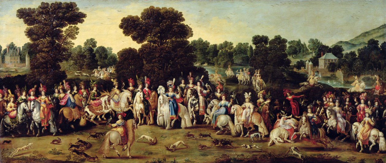 Luft, ca. 1640-41 von Claude Deruet