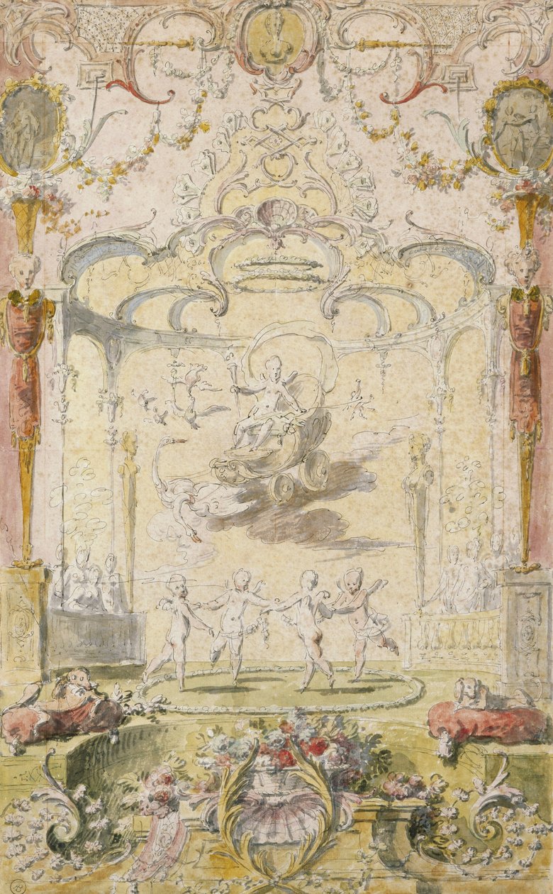 Der Triumph der Liebe von Claude Gillot