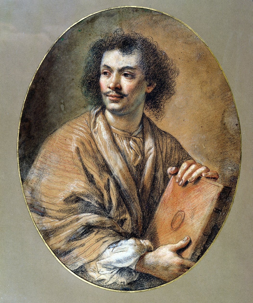 Porträt von Molière (1622-73) von Claude Lefebvre