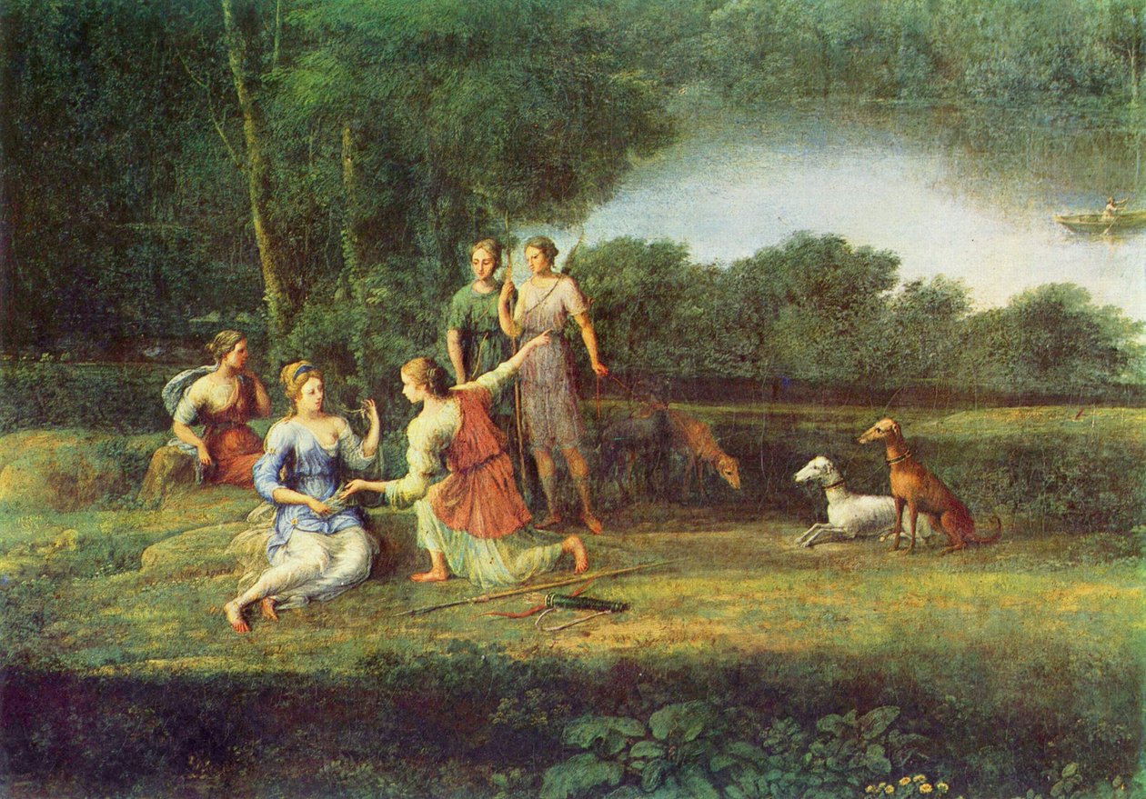 Egeria beweint Numa von Claude Lorrain