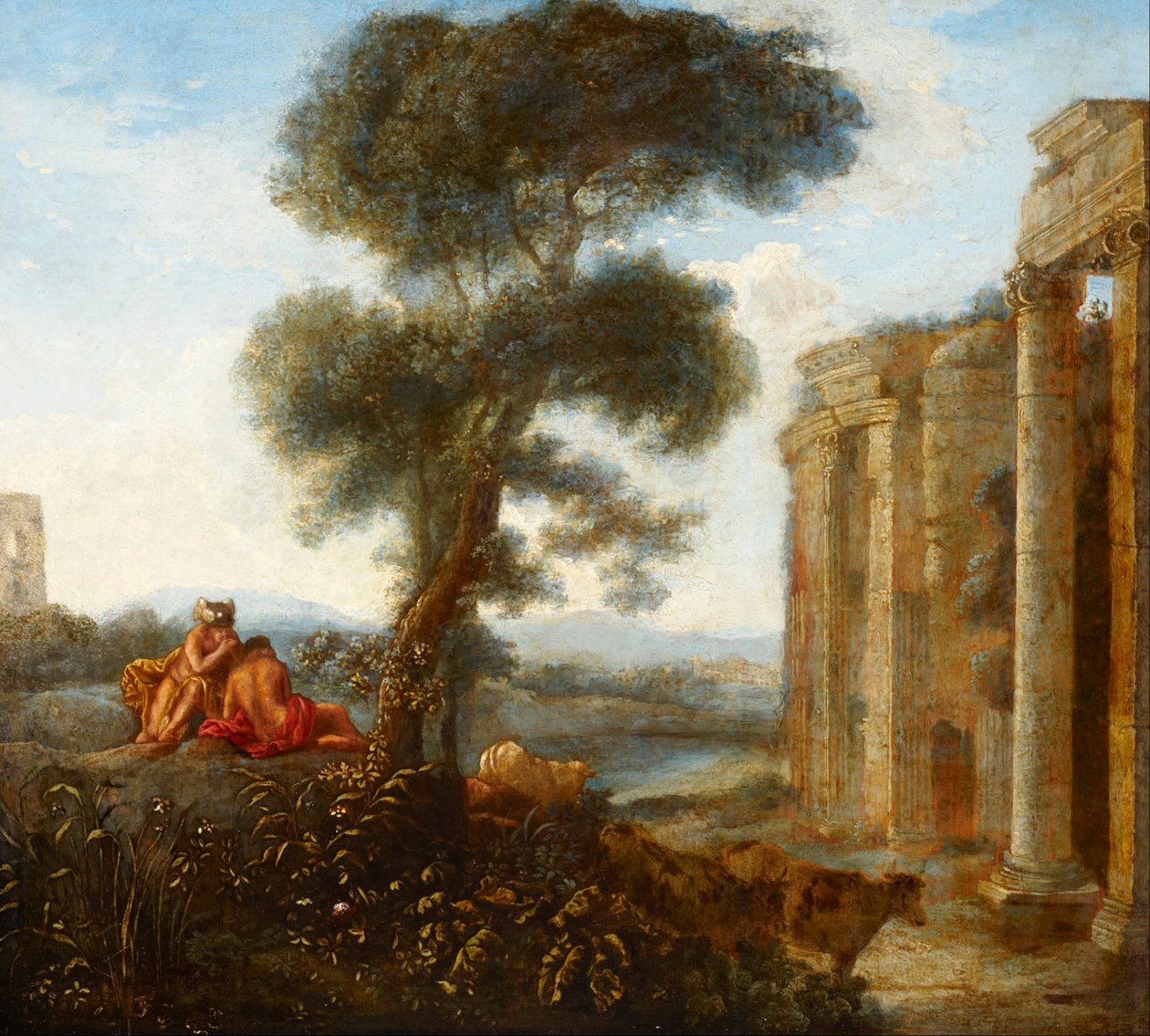 Merkur und Argus von Claude Lorrain