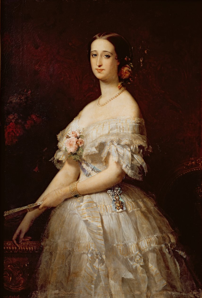 Kaiserin Eugenie von Claude Marie Dubufe