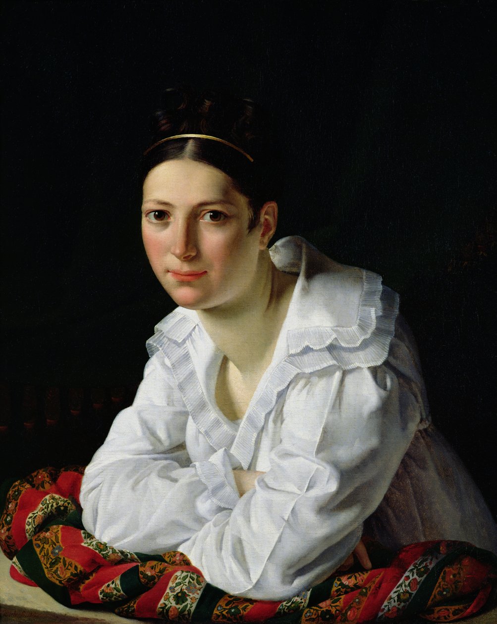 Madama Claude Marie Dubufe (1793-1837) 1818 von Claude Marie Dubufe