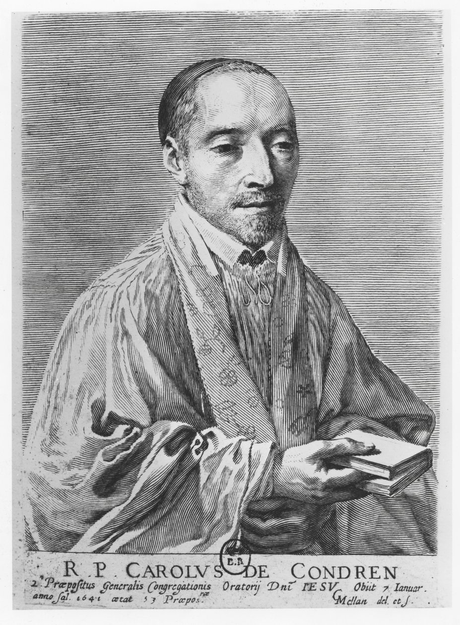 Charles de Condren von Claude Mellan