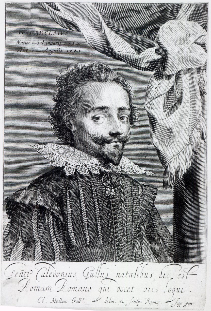 John Barclay, ca. 1623 von Claude Mellan