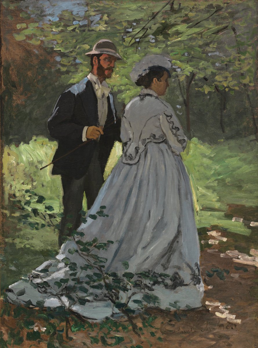Bazille und Camille von Claude Monet