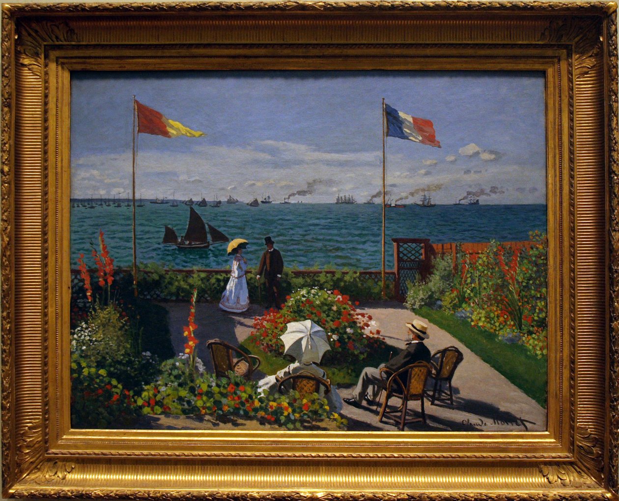 Garten in Sainte-Adresse von Claude Monet