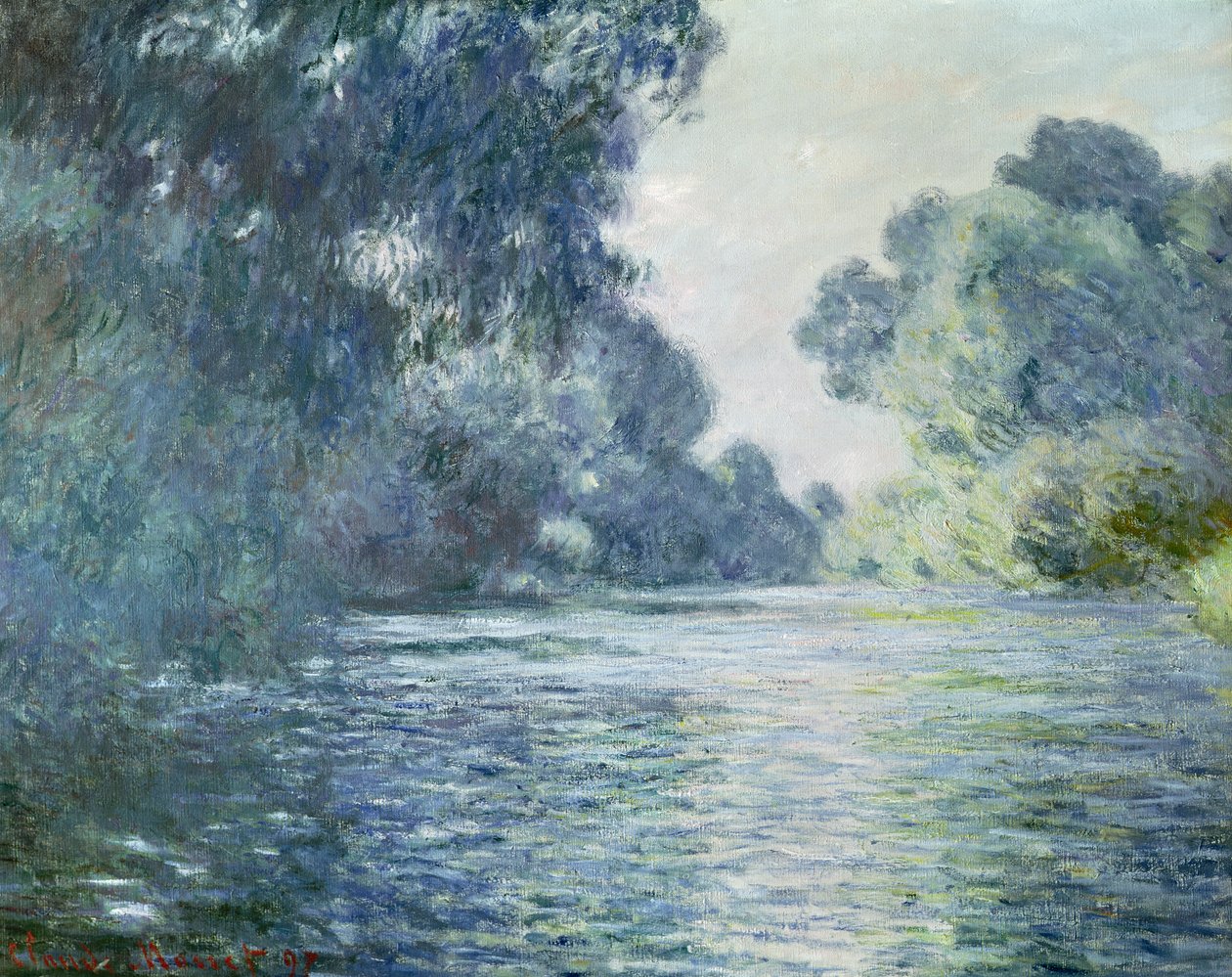 Zweig der Seine bei Giverny, 1897 von Claude Monet