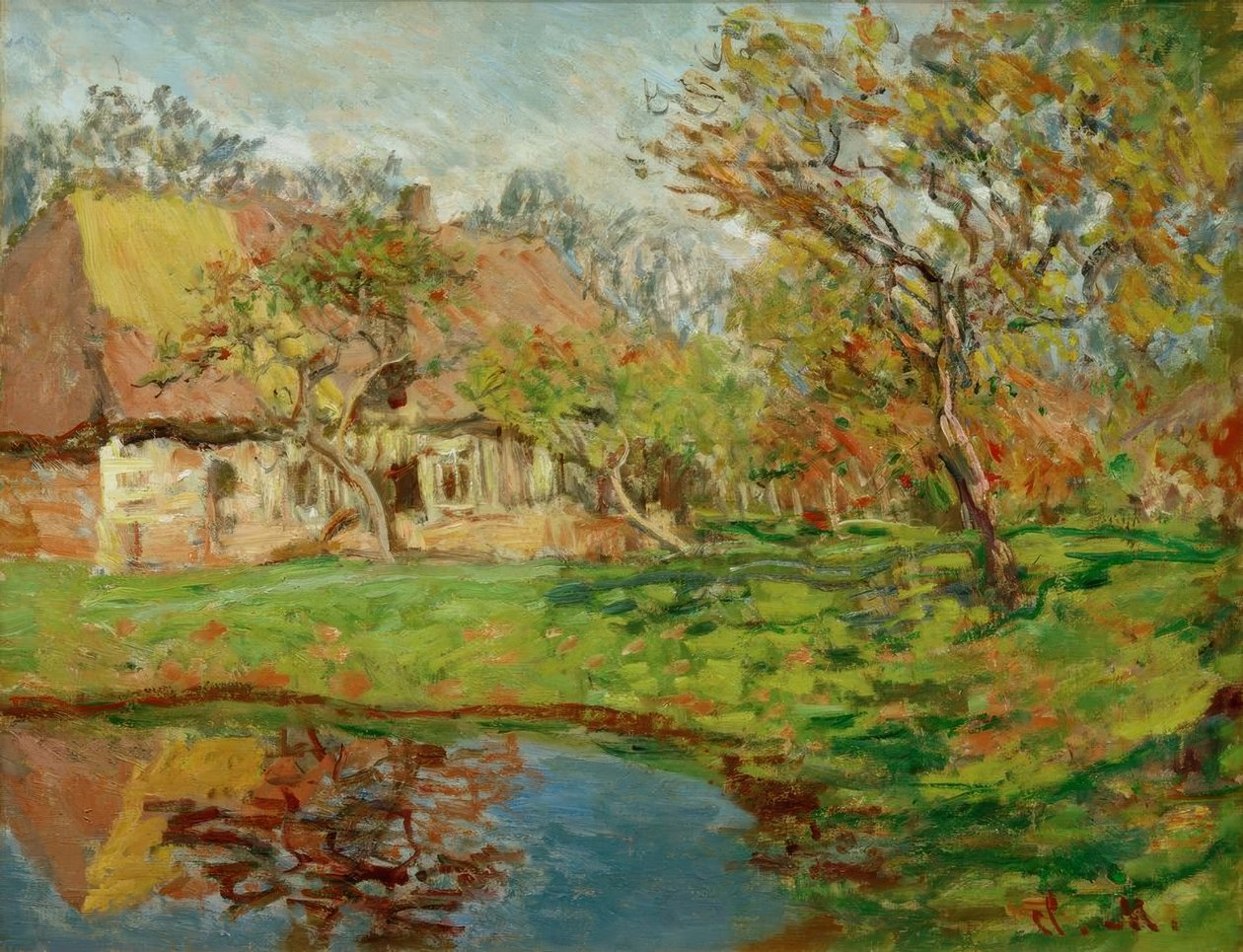 Normannisches Bauernhaus von Claude Monet