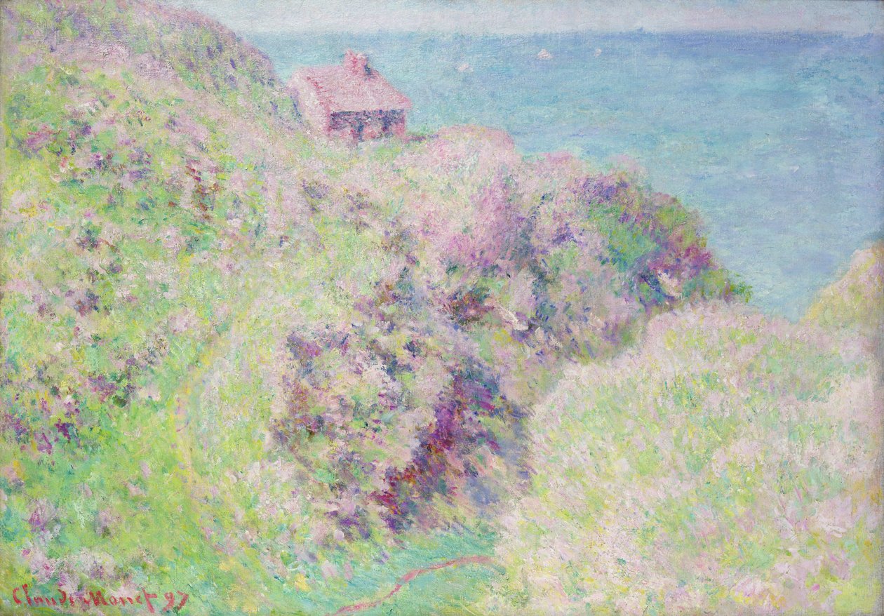 Zollhaus in Varengeville, 1897 von Claude Monet