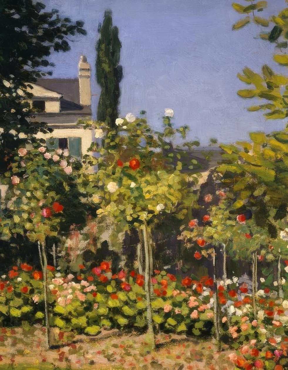 Blühender Garten von Claude Monet