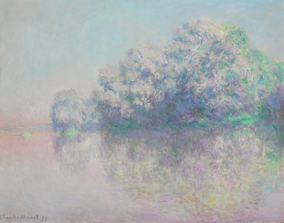 Die Brennnesselinsel von Claude Monet