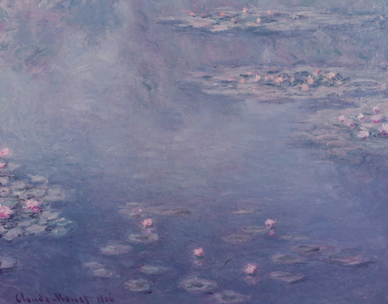 Seerosen, 1906 von Claude Monet
