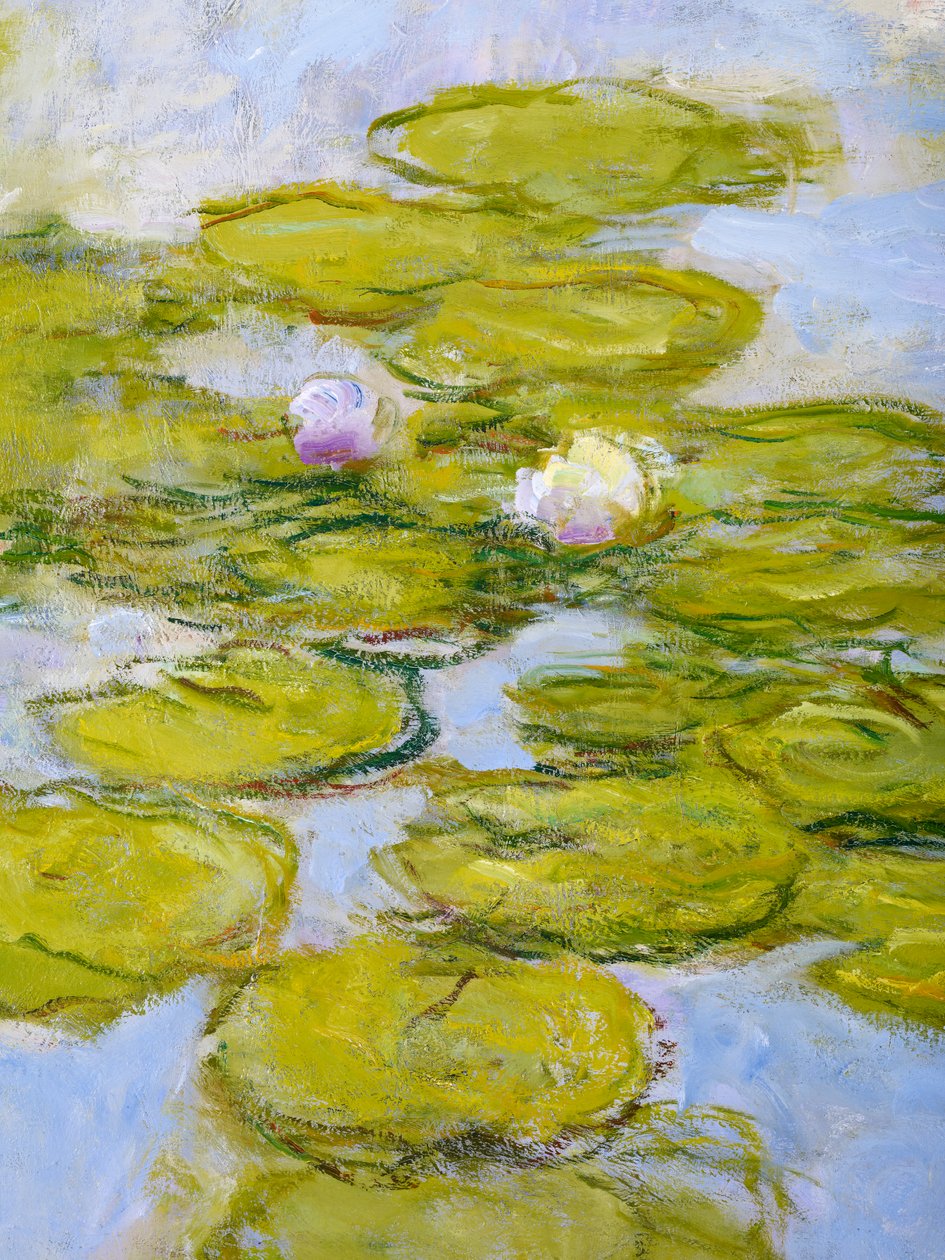 Seerosen, 1916-19 (Detail) von Claude Monet