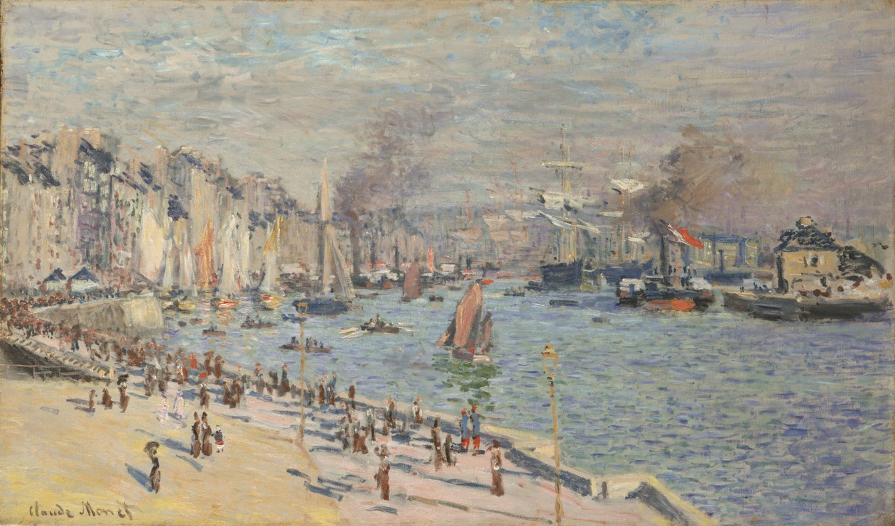 Hafen von Le Havre von Claude Monet