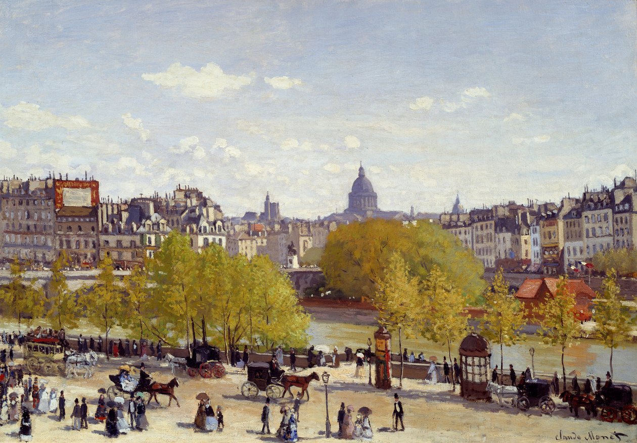 Quai du Louvre von Claude Monet