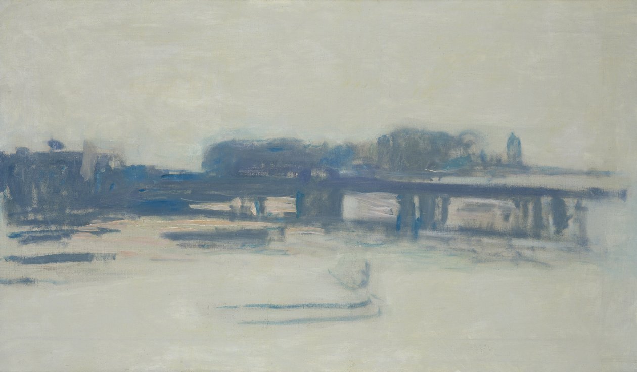 Studie für die Charing Cross Bridge, 1899-1901 von Claude Monet