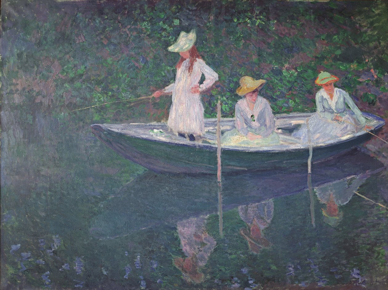 Das Boot in Giverny, ca. 1887 von Claude Monet