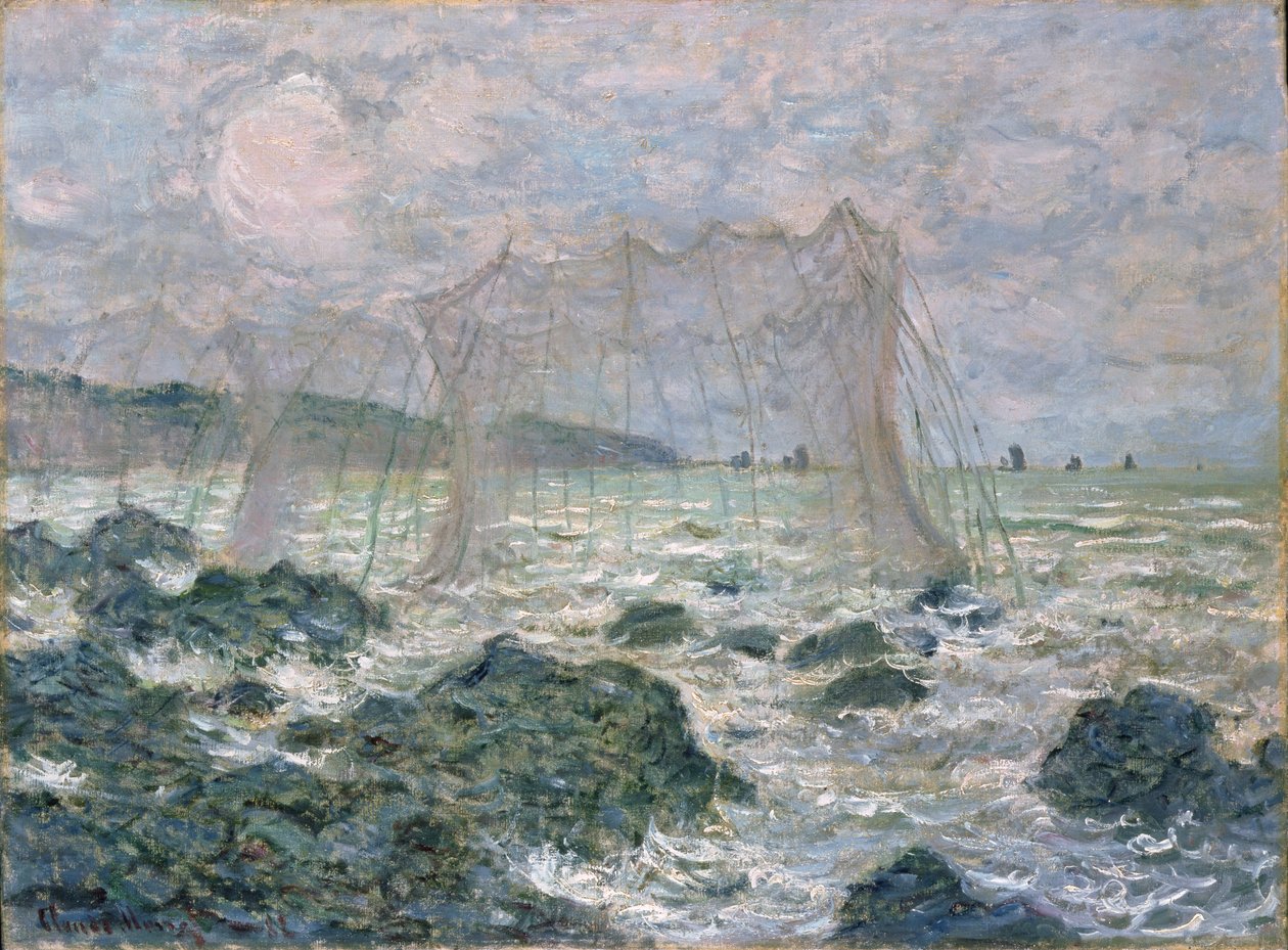 Die Netze, 1882 von Claude Monet