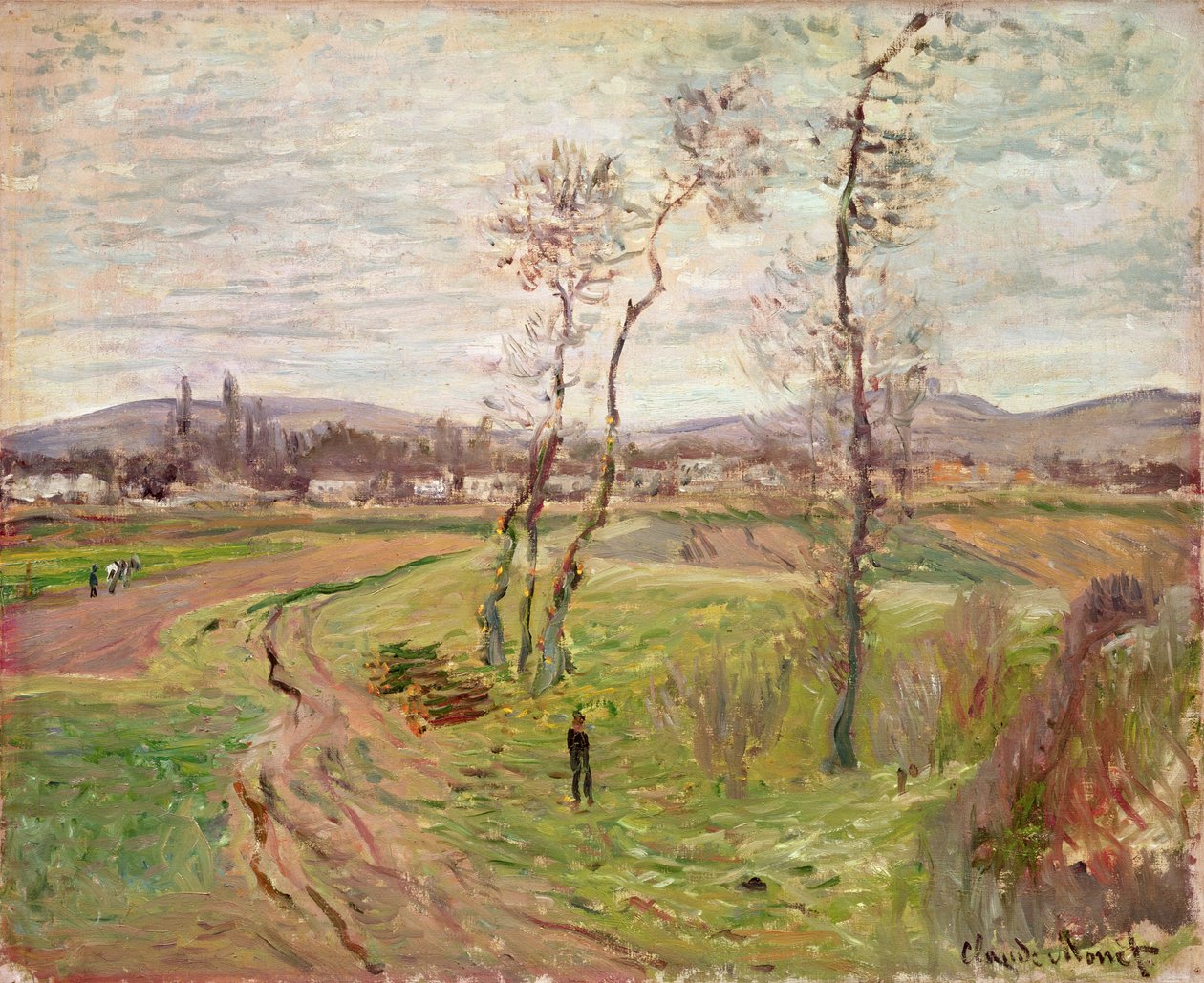 Die Ebene bei Gennevilliers, 1877 von Claude Monet