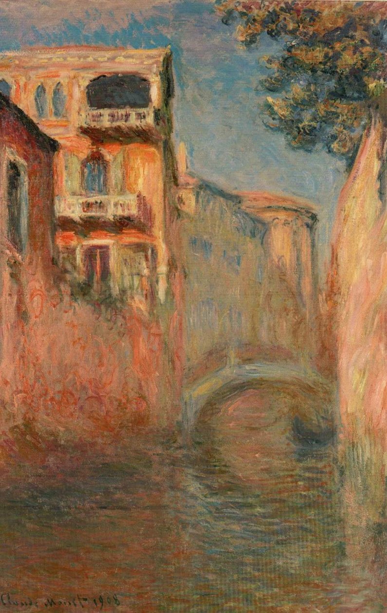 Der Rio della Salute von Claude Monet
