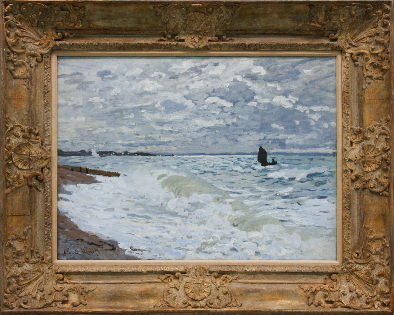 Das Meer bei Le Havre von Claude Monet