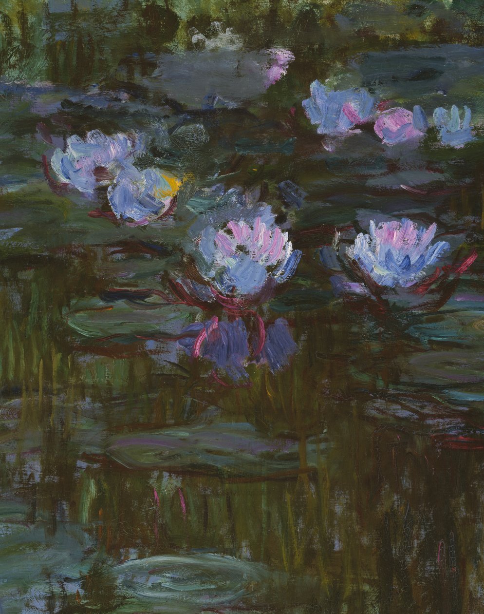 Seerosen, 1914-17 (Detail) von Claude Monet
