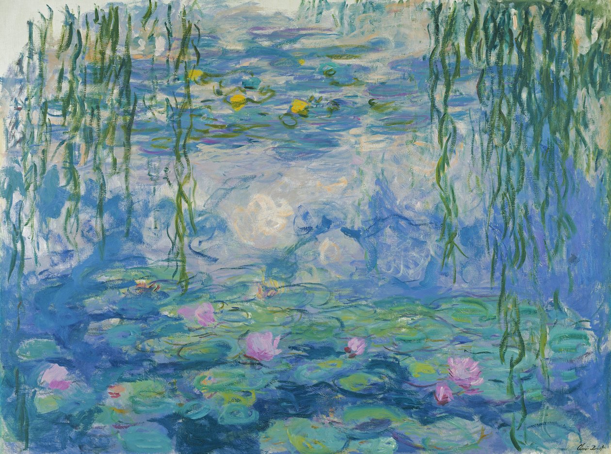 Seerosen, 1916-19 von Claude Monet