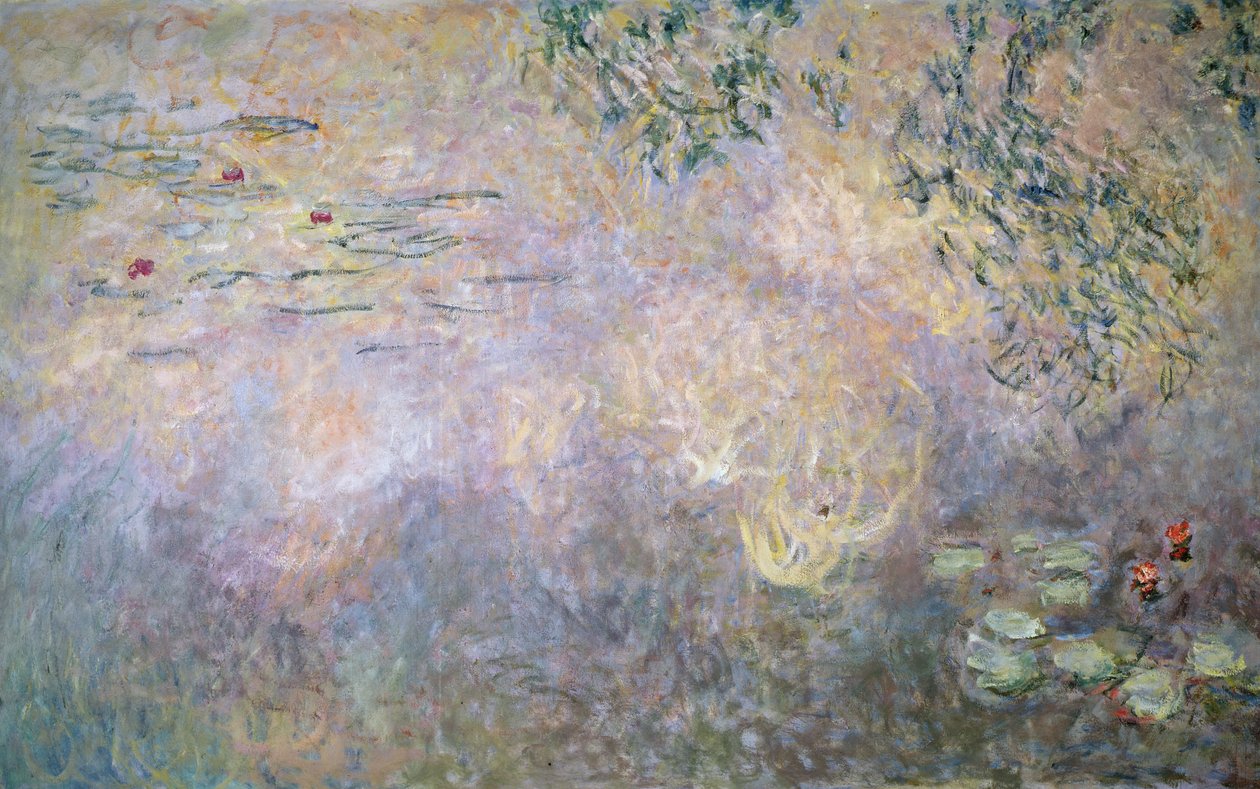 Seerosen (Detail) von Claude Monet