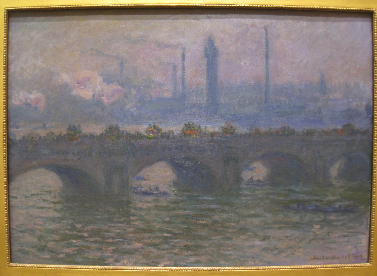 Waterloo-Brücke von Claude Monet