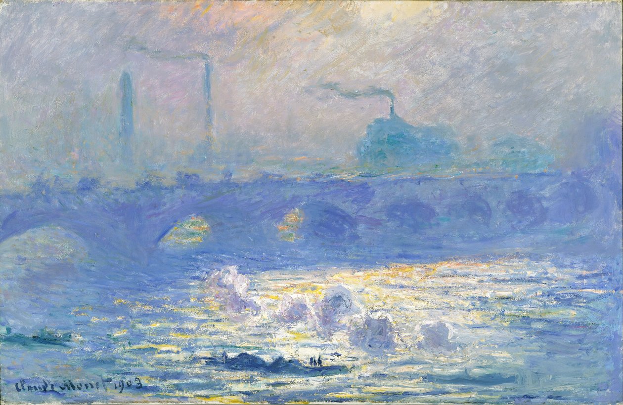 Waterloo-Brücke von Claude Monet